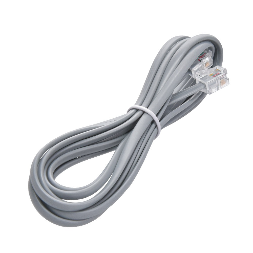14Ft RJ11 (6P4C) Modular telephone Cable Straight