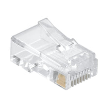 RJ45 (8P8C) Plug for Stranded Flat Wire 100pk