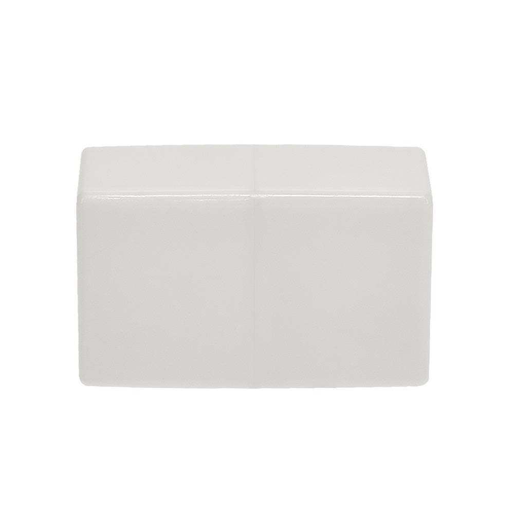 RJ45 Modular Inline Coupler Straight, White