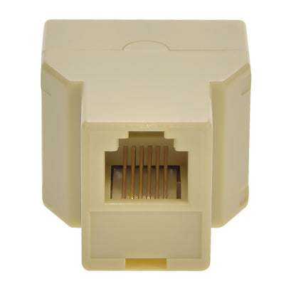 RJ12 1Jack/2Jack T adapter, Reversre(Pin1-Pin6)