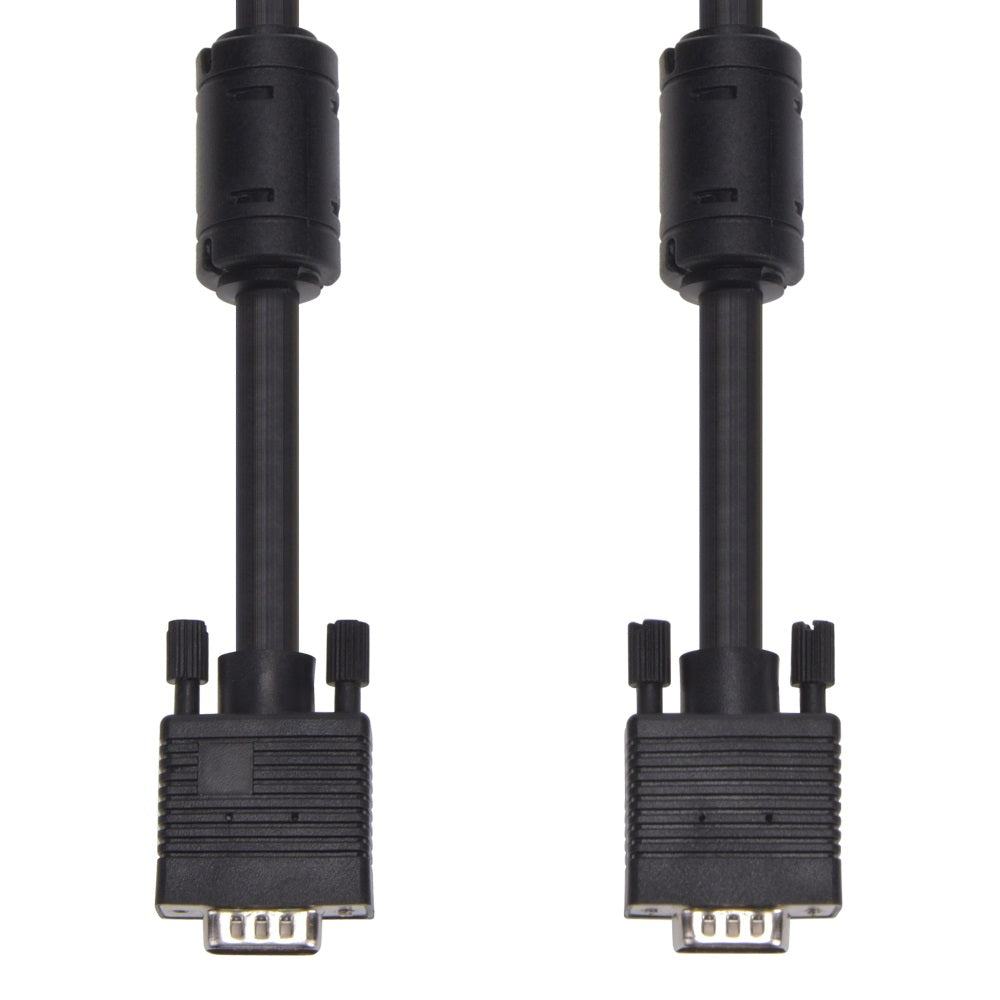 15Ft SVGA Male to Male Cable w/Ferrite Core