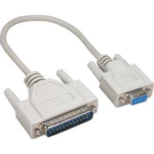 6Ft DB9-Female to DB25-Male Null Modem Cable