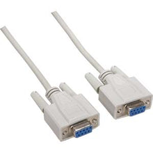 10Ft DB9 Female to Female Null Modem Cable
