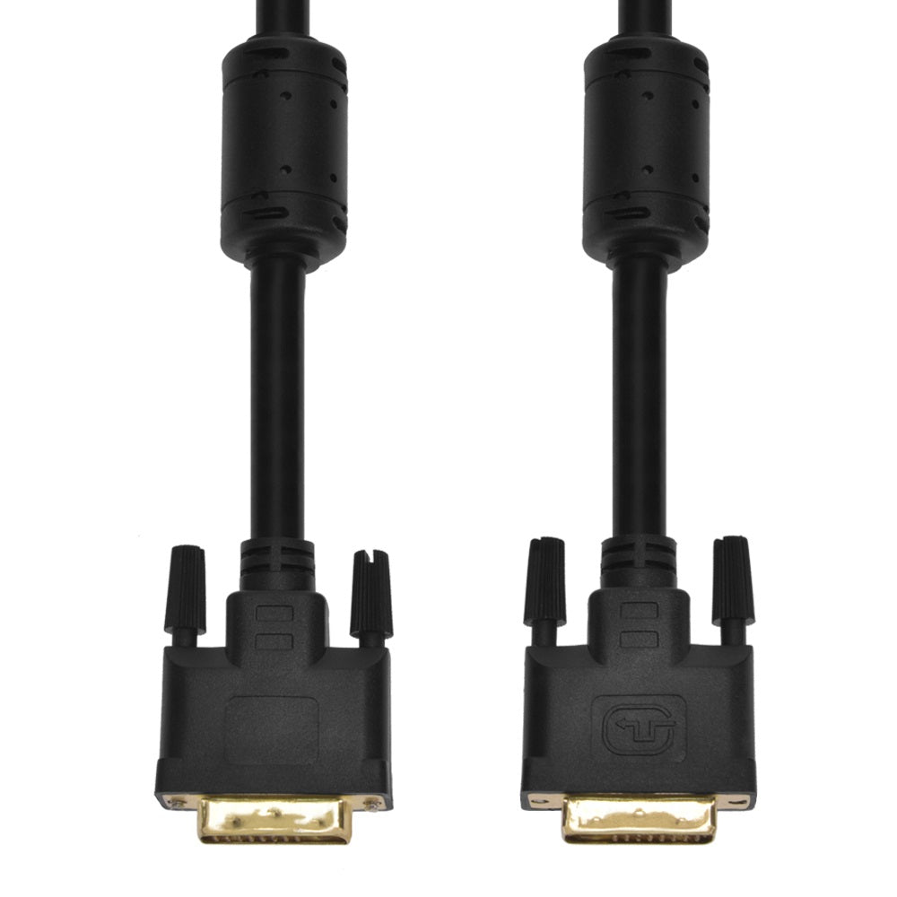 2m DVI-D Dual Link Male/Male w/ Ferrite
