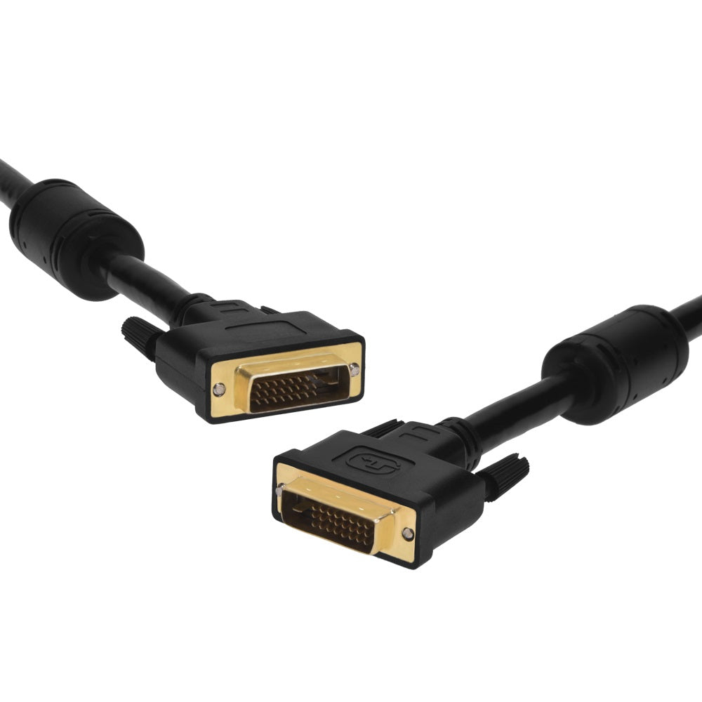 2m DVI-D Dual Link Male/Male w/ Ferrite