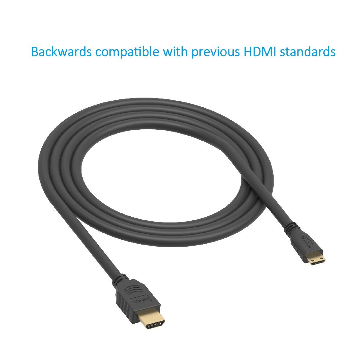 1.5Ft HDMI Male/Mini Cable 4K 60Hz