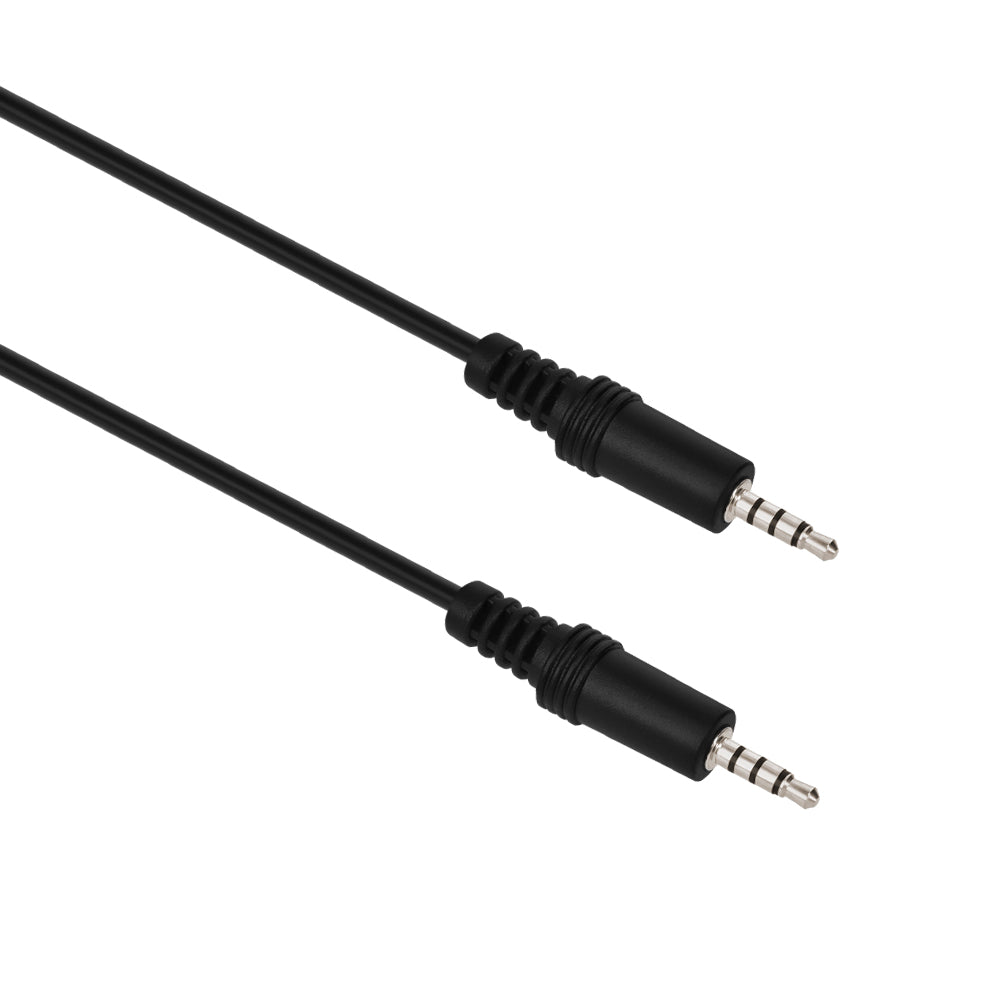 50Ft 3.5mm 4-Pole M/M Stereo TRRS Audio Cable