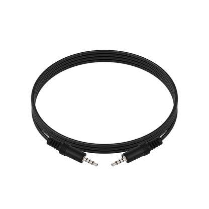 6Ft 3.5mm 4-Pole M/M Stereo TRRS Audio Cable