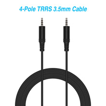 12Ft 3.5mm 4-Pole M/M Stereo TRRS Audio Cable