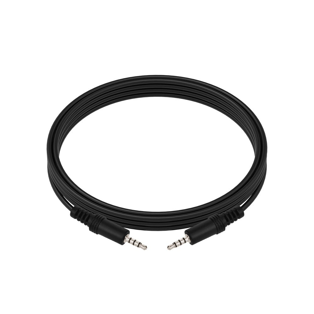 12Ft 3.5mm 4-Pole M/M Stereo TRRS Audio Cable