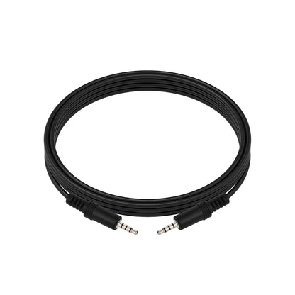 12Ft 3.5mm 4-Pole M/M Stereo TRRS Audio Cable