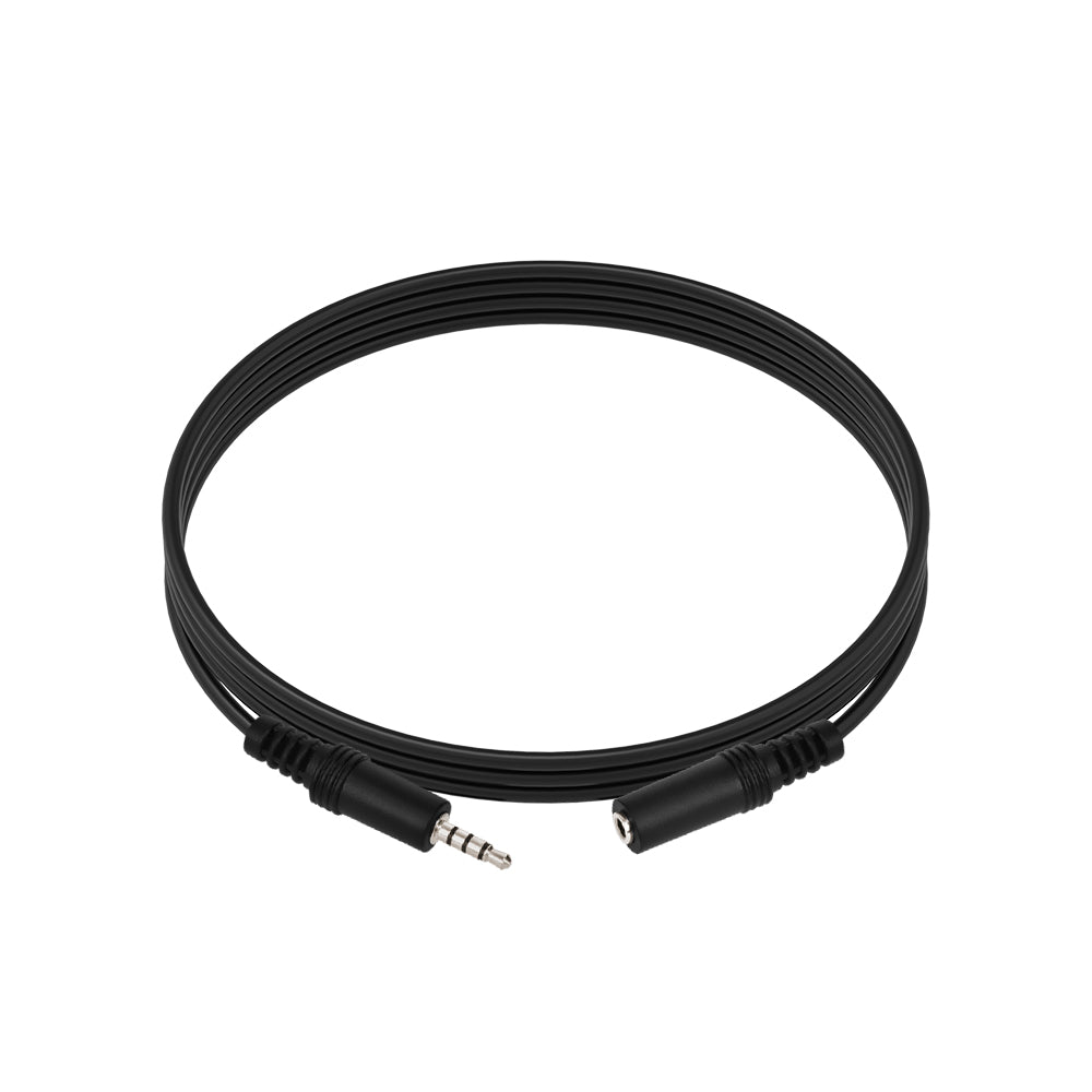 6Ft 3.5mm 4-Pole M/F Stereo TRRS Audio Cable