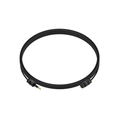 6Ft Toslink/Mini Toslink Digital Audio Cable