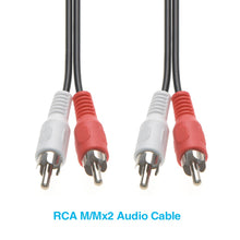 25Ft RCA M/M x 2 Audio Cable