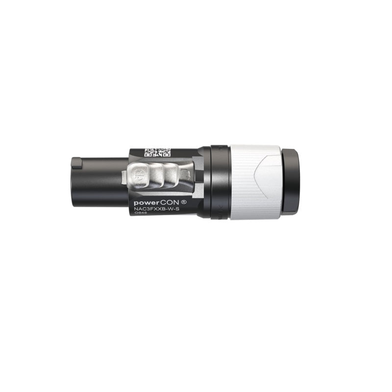 Neutrik Professional PowerCON "OUT" Connector Gray NAC3FXXB-W-S  (For 6 - 12 mm cable)