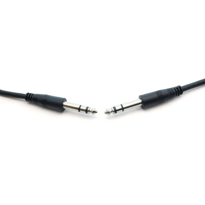 6Ft 1/4" Stereo Male/Male cable