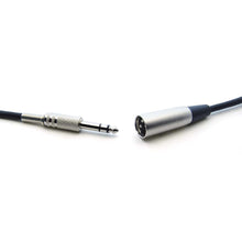 100Ft XLR 3P Male to 1/4" TRS (Balanced Audio) Microphone Cable