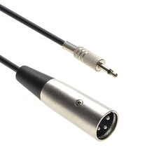 25Ft XLR Male to 3.5mm Mono Male Cable