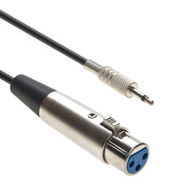 10Ft XLR Female to 3.5mm Mono Male Cable