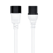 6Ft Power Cord C14 to C15 White/ SJT 14/3