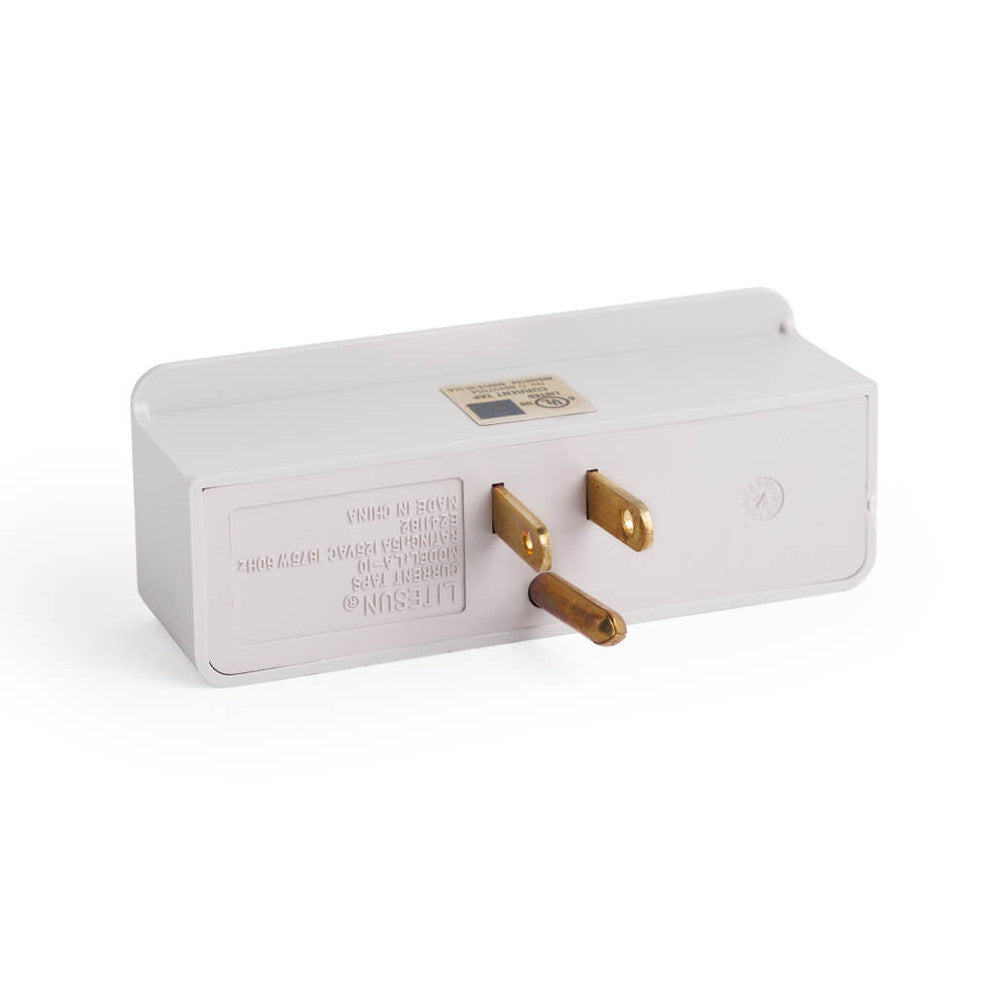 3 Outlet Grounding Tap AC125V 15A