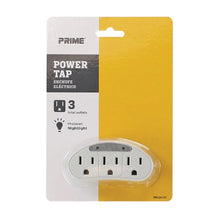 3-Outlet Power Tap with Photocell Nightlight