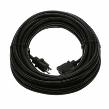 50Ft  Heavy Duty Black Power Extension Cord  SJTW 12/3 AWG