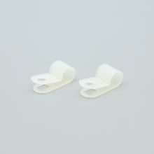 R-Type Cable Clamp 1/4" Clear 100pk