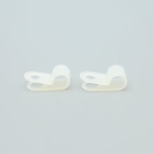 R-Type Cable Clamp 1/4" Clear 100pk