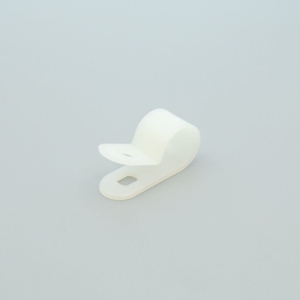 R-Type Cable Clamp 1/2" Clear 100pk