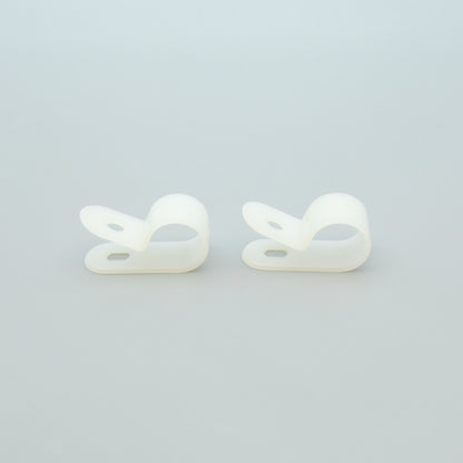 R-Type Cable Clamp 1/2" Clear 100pk