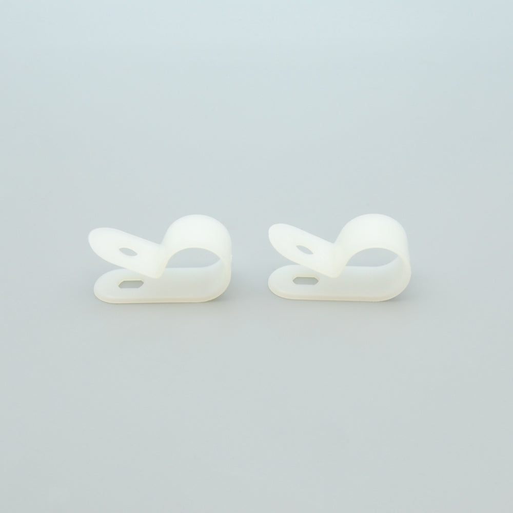 R-Type Cable Clamp 1/2" Clear 100pk