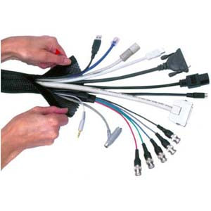 Cable Sleeve Black 85mm x 2m