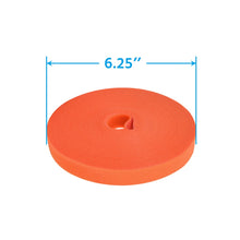 50Ft 0.8" Width Hook and Loop Strap Tape Orange