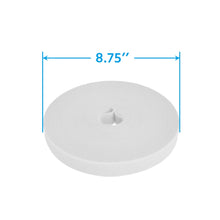 50Ft 0.8" Width Hook and Loop Strap Tape White