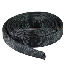 Expandable Braided Cable Sleeve Black 2"(50.8mm) x 50Ft(15.24m)