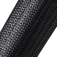 Expandable Braided Cable Sleeve Black 1" (25.4mm) x 100Ft (30.48m)