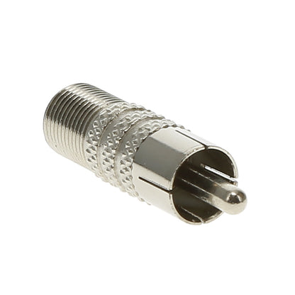 F-Type Female to RCA Plug Adapter