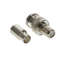 RG59 BNC Male Crimp-on Connector 2pc (Connector + Ferrule)