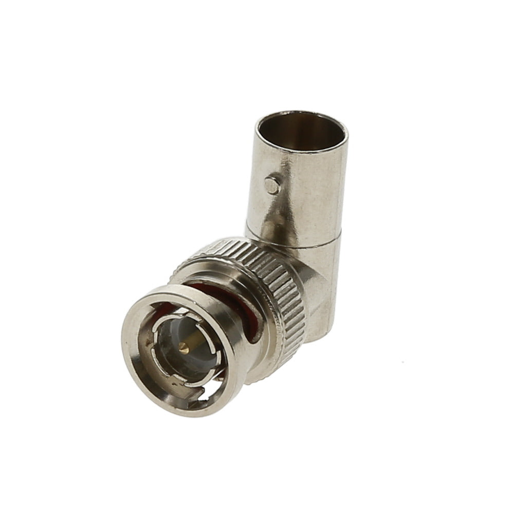 BNC Male/Female Right Angle Adapter