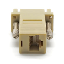 DB9 Male to RJ45 Preassembled Modular Adapter w/Hex Nut