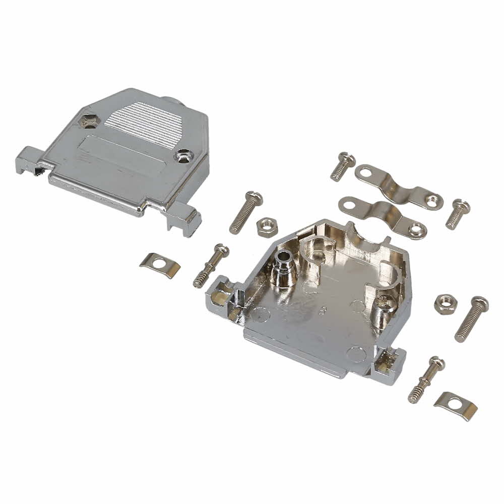 DB25 Metalized Plastic Hoods