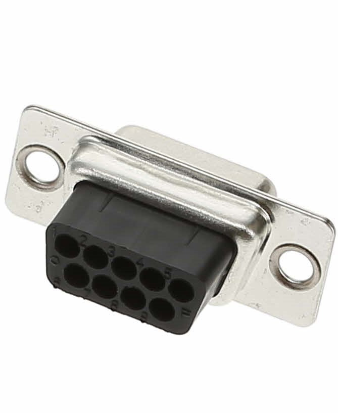 DB9 Female Crimp Pin Connector