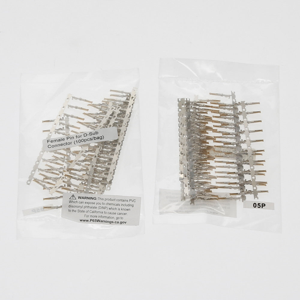 Female Pin for D-Sub Connector (100pcs/bag)