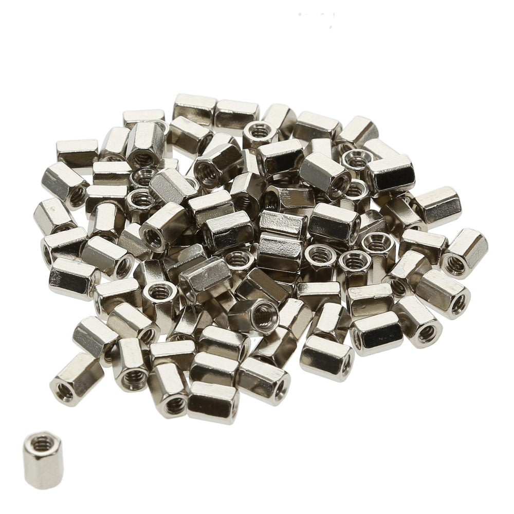 D-Sub Hex Nut 4-40UNC, 100pcs/Bag