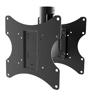 Flat TV Back to Back 1.5" NPT Ceiling Dual Mount 200x200mm CE8-0522